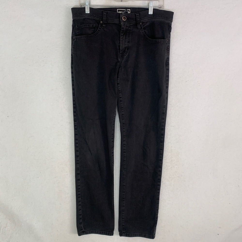 Travis Mathew‎ Legacy Featherweight Jeans Mens 33x30  Black Stretch denim Golf